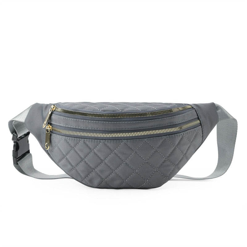 Commuter Fanny Pack Leisure Oxford Waist Bags for Ladies Students Shoulder Crossbody Chest Bags All-match Pouch Bags for Women