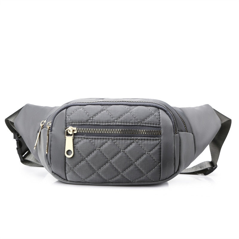 Commuter Fanny Pack Leisure Oxford Waist Bags for Ladies Students Shoulder Crossbody Chest Bags All-match Pouch Bags for Women
