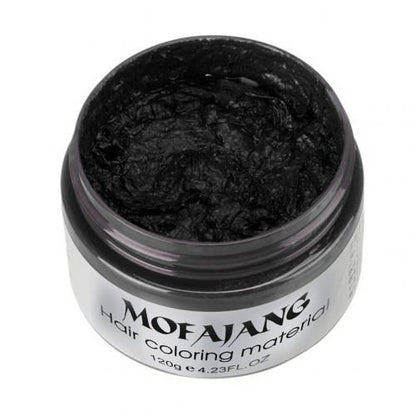 120g Unisex Temporary Hair Dye Wax Long Lasting Coloring Gel Cream Styling Mud Temporary  Long Lasting  Easy to Wash  Not Greasy