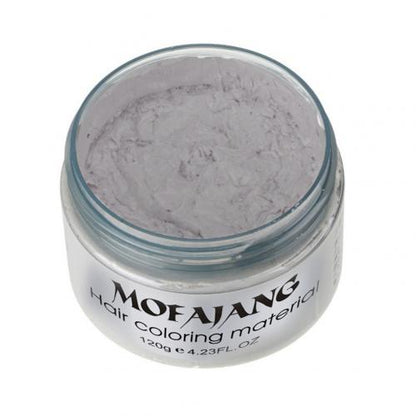 120g Unisex Temporary Hair Dye Wax Long Lasting Coloring Gel Cream Styling Mud Temporary  Long Lasting  Easy to Wash  Not Greasy