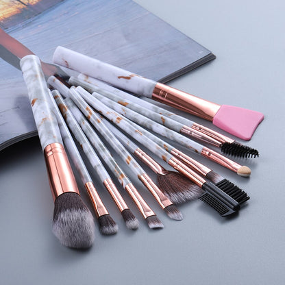 FLD 12/8/5pcs Eye Lip Makeup Brushes Set Eyebrow Comb Eyelash Sponge Eyeshadow Silicone Face Mask Edge Control Brush Cosmetics