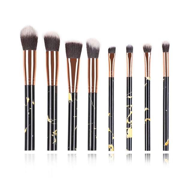 FLD 12/8/5pcs Eye Lip Makeup Brushes Set Eyebrow Comb Eyelash Sponge Eyeshadow Silicone Face Mask Edge Control Brush Cosmetics