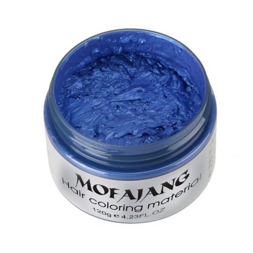 120g Unisex Temporary Hair Dye Wax Long Lasting Coloring Gel Cream Styling Mud Temporary  Long Lasting  Easy to Wash  Not Greasy