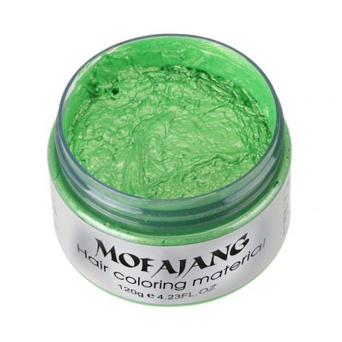 120g Unisex Temporary Hair Dye Wax Long Lasting Coloring Gel Cream Styling Mud Temporary  Long Lasting  Easy to Wash  Not Greasy
