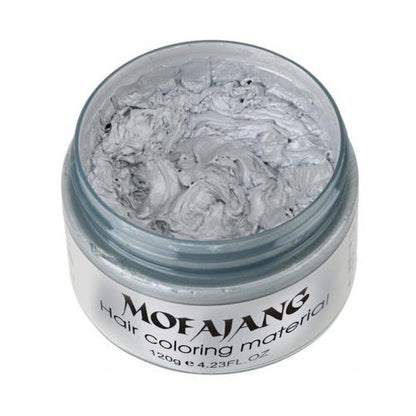 120g Unisex Temporary Hair Dye Wax Long Lasting Coloring Gel Cream Styling Mud Temporary  Long Lasting  Easy to Wash  Not Greasy