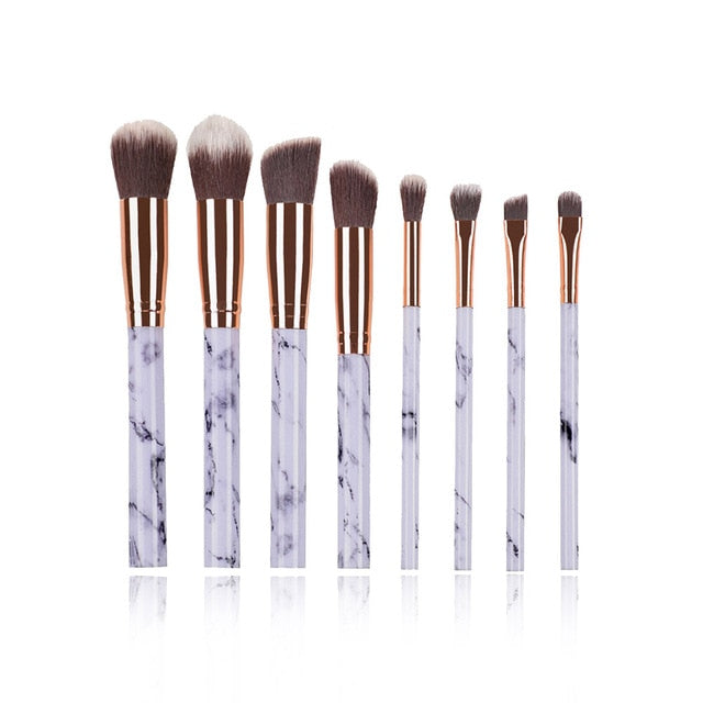 FLD 12/8/5pcs Eye Lip Makeup Brushes Set Eyebrow Comb Eyelash Sponge Eyeshadow Silicone Face Mask Edge Control Brush Cosmetics