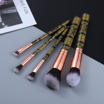 FLD 12/8/5pcs Eye Lip Makeup Brushes Set Eyebrow Comb Eyelash Sponge Eyeshadow Silicone Face Mask Edge Control Brush Cosmetics