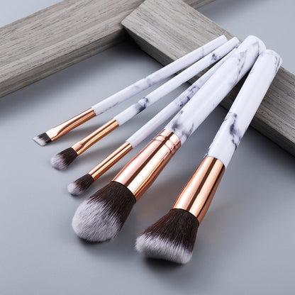 FLD 12/8/5pcs Eye Lip Makeup Brushes Set Eyebrow Comb Eyelash Sponge Eyeshadow Silicone Face Mask Edge Control Brush Cosmetics