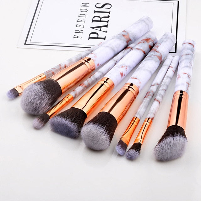 FLD 12/8/5pcs Eye Lip Makeup Brushes Set Eyebrow Comb Eyelash Sponge Eyeshadow Silicone Face Mask Edge Control Brush Cosmetics