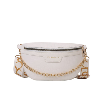 Commuter Fanny Pack Leisure Oxford Waist Bags for Ladies Students Shoulder Crossbody Chest Bags All-match Pouch Bags for Women