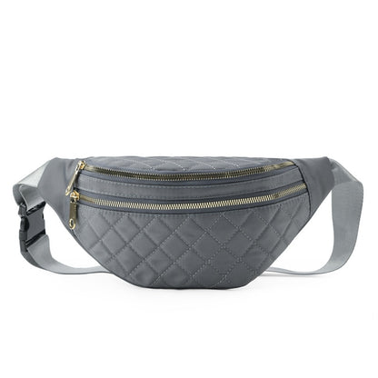 Commuter Fanny Pack Leisure Oxford Waist Bags for Ladies Students Shoulder Crossbody Chest Bags All-match Pouch Bags for Women