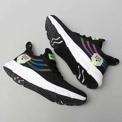 Women Sneakers 2024 New Mesh Breathable White Running Platform Shoes Comfortable Outdoor Sports Men Brand Shoes Tenis Masculino