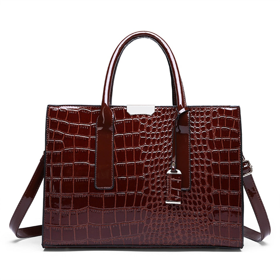 Luxury Handbags Women Bags Designer Genuine Patent Leather Crossbody Bags for Women 2022 Tote Fashion Ladies Shoulder Hand Bag