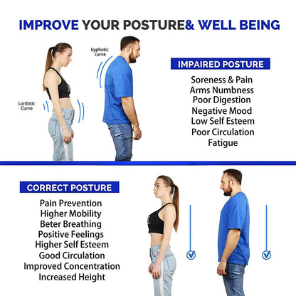 Adjustable Back Shoulder Posture Corrector Belt Clavicle Spine Support Reshape Your Body Home Office Sport Upper Back Neck Brace